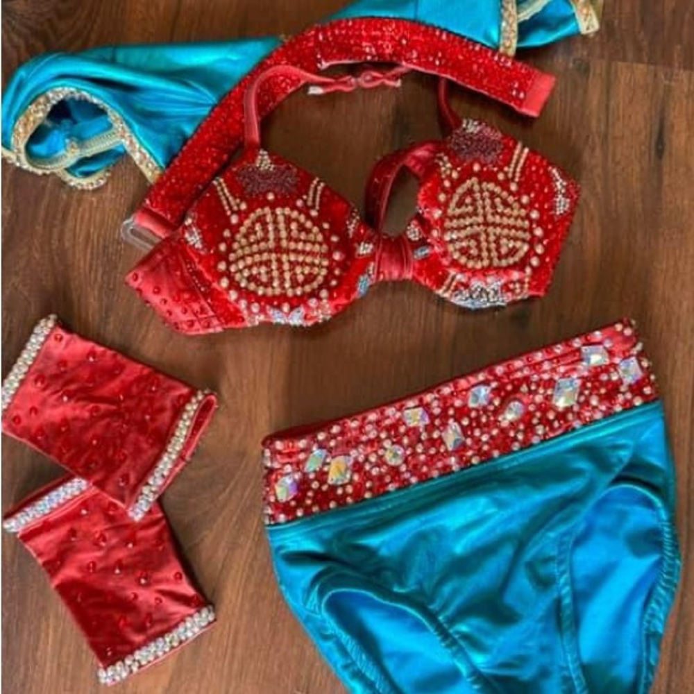 Custom child jazz costume
